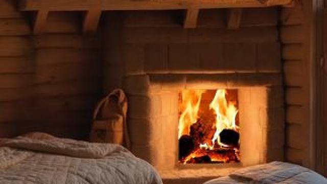 暴风雪之夜，你需要一间温暖舒适的小屋休息吗？ #白噪音 #助眠声音 #助眠视频