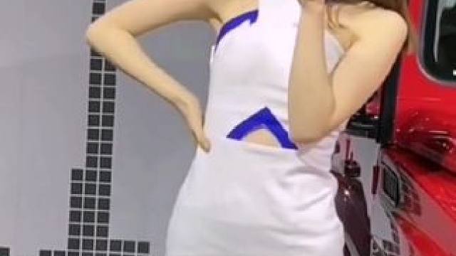 #车展模特 #模特美女 #全网笑容最治愈女孩 #邻家女孩 @杰士邦 #杰士邦女神宠爱计划