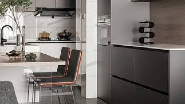 107平现代简约风格11万的装修效果。#同城精选装修 #设计装修 #亳州装修