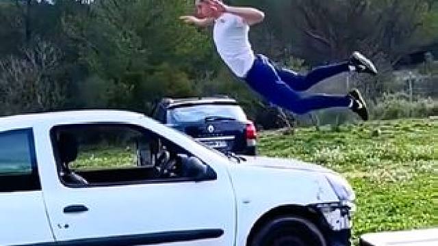 生命的意义在不断挑战自己，战胜自己！#极限运动 #尾崎八项 #街头跑酷 #户外 #危险动作请勿模仿