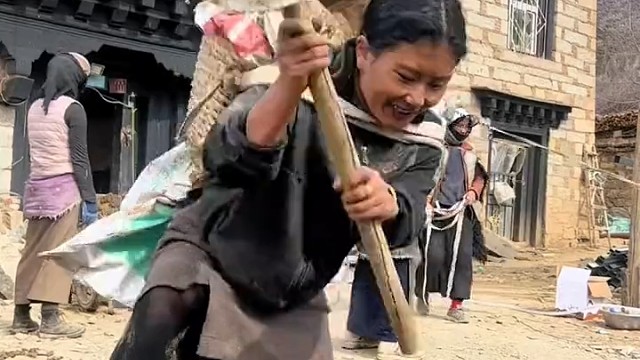 好有力气，佩服