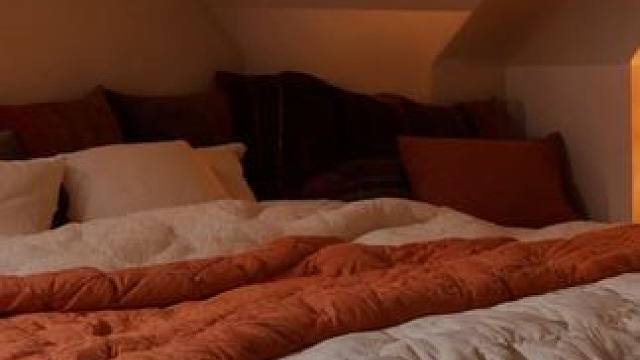 住在暴风雪夜的偏远小镇上，伴着温暖壁炉睡觉吧！ #白噪音 #助眠声音 #助眠视频