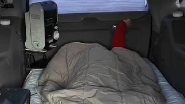 床车露营生活#露营报告 #野营 #户外 #床车