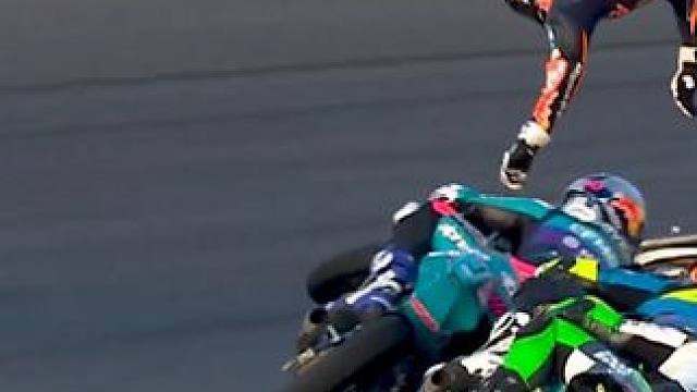 翻车了！ #翻车 #motogp #压弯 #机车 #比赛现场