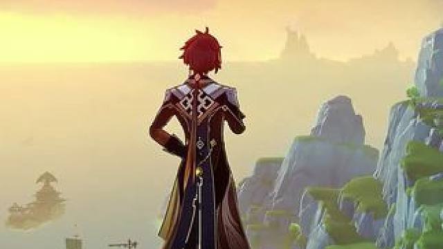 抽岩系用钟离，抽卡不歪还双金#原神枫丹 #原神创作者激励计划 #原神海灯节 #原神#千织