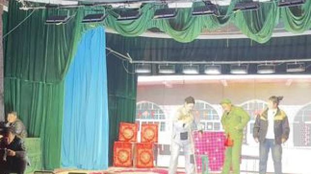 #创新灵感 马家坪今晚有会，好多人看戏#地方戏曲文化 #民俗文化