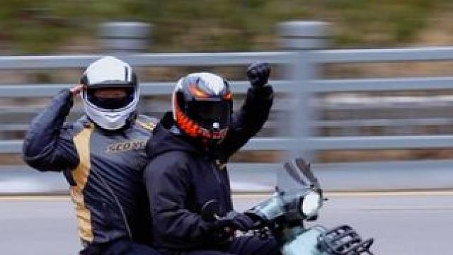 太原街拍摩托车 今日有两个显眼包#爱机车爱生活 #每个男人都有一个机车梦 #让骑行成为一种生活 #机