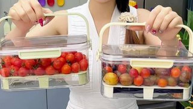 马上出去踏青了 这个移动的冰盒可以安排上了#保鲜盒#食物保鲜#野餐必备