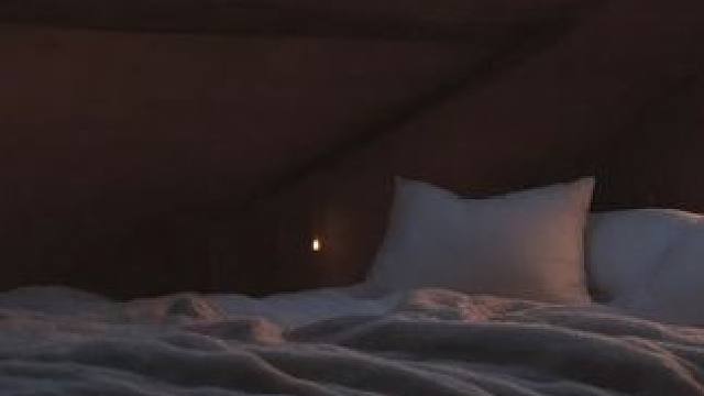 住在一个有着壁炉的温暖小屋里吧，外面有暴风雪在呼啸着 #白噪音 #助眠声音 #助眠视频