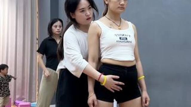 23岁梅梅学员毕业啦，开始代课教基本功啦 #舞蹈 #成人零基础舞蹈培训 #舞蹈改变人生