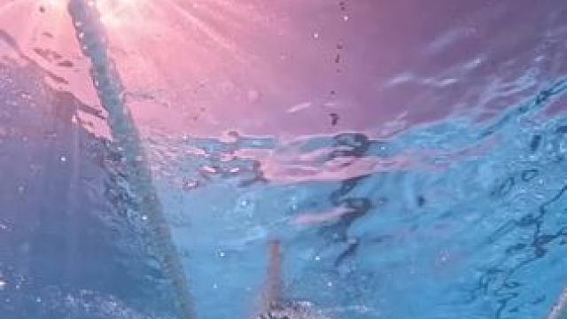 自由泳vs蝶泳水下视角‍♀️那个泳姿你更喜欢！#游泳 #游泳打卡 #蝶泳