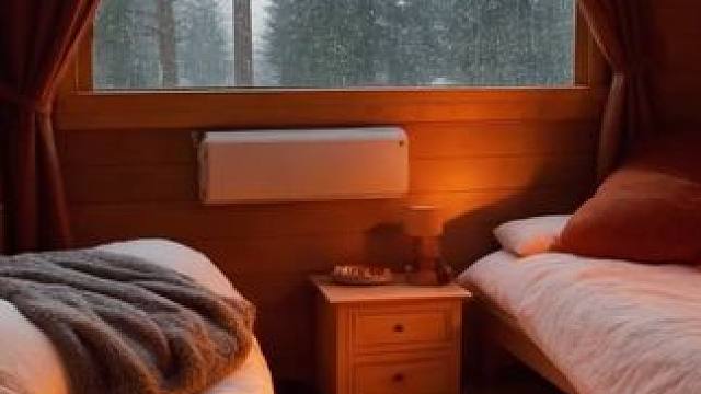 在雨天的森林阁楼小屋，壁炉噼啪响，聆听雨声，放松入眠 #白噪音 #助眠声音 #睡眠音乐 #催眠疗愈 