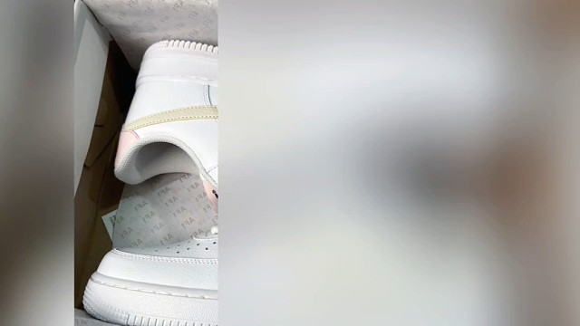 空军白粉色。最强空军天花板品质！