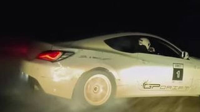 赛道漂移跟拍-劳恩斯酷派！真的帅啊！ #劳恩斯酷派 #漂移 #赛道 