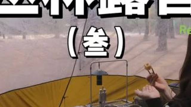 丛林露营（叁）
 #露营 #丛林 #助眠 #户外露营 #上热门