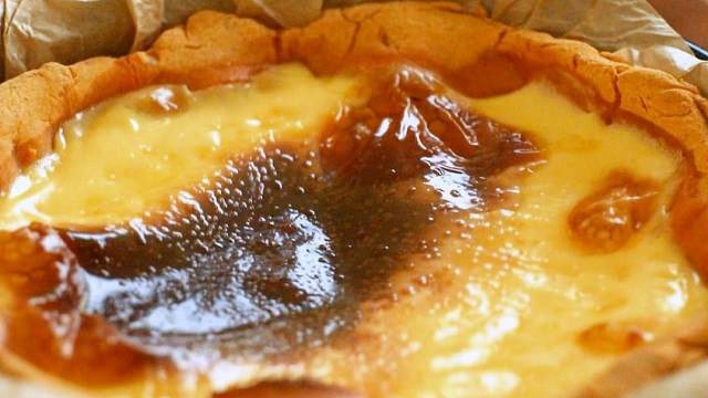 自己实现周末愿望，吃一个超大蛋挞 #红薯的亿百种吃法