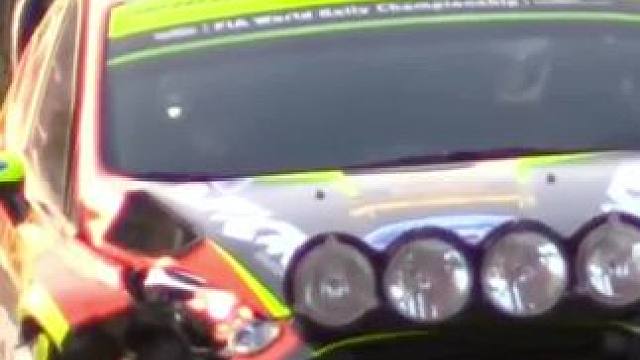 WRC四大赛车巨头上演教科书级原地定点画圈#wrc拉力赛