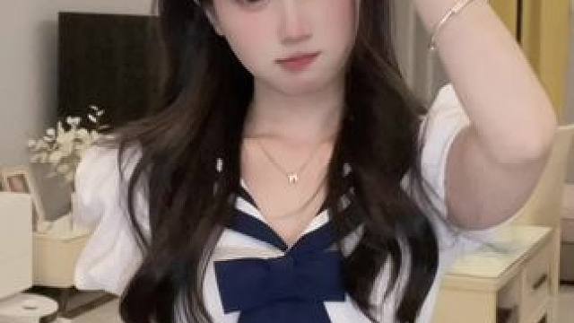 你把我右手放在我左肩#甜妹 #清纯甜美 #初恋脸 #甜妹专属bgm #温柔风