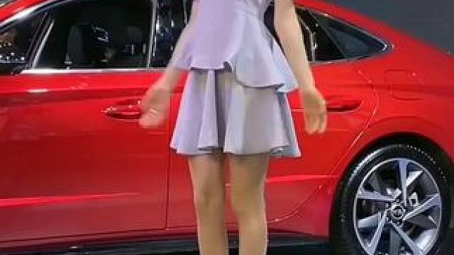 #车展模特 #全网笑容最治愈女孩 #模特美女 #邻家女孩 #舞蹈美女模特