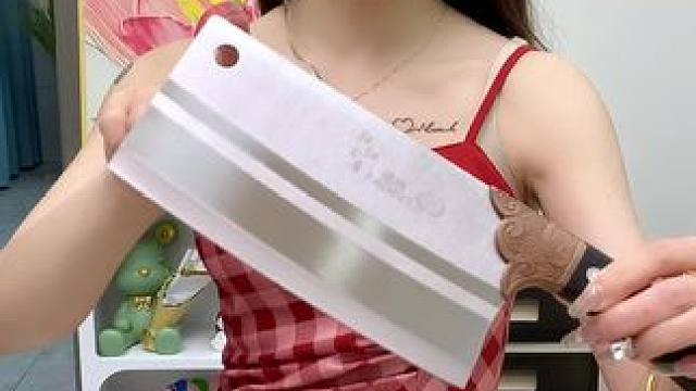 #菜刀  #手工锻打菜刀  #斩切两用刀  #家用厨房菜刀  #超便宜超划算