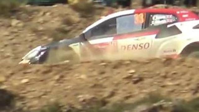 漫天尘埃 尘土飞扬 肉眼可见的大型空气动力学现场#wrc拉力赛