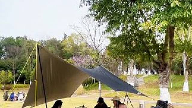 【春天.周边露营】春天就该去户外走走，露营季带上装备享受春日暖阳……#户外露营 #抖in出游露营季 