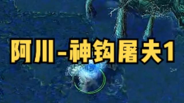 DOTA：阿川《神钩屠夫》1/3 对线卡视野阴影勾 每片树叶都知道阴影范围有多大！  #dota #