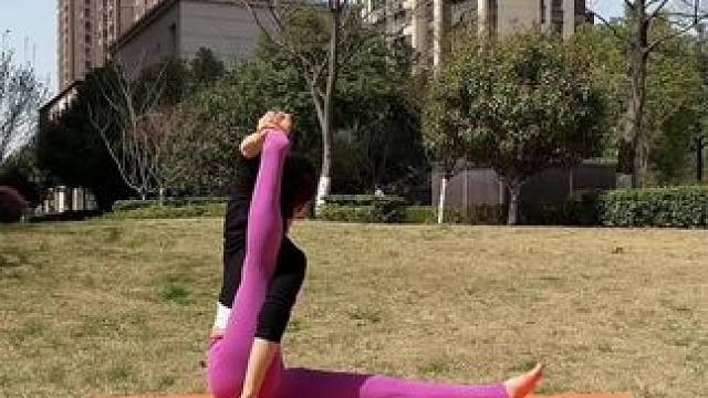 善良是一种天性，也是一种选择#户外瑜伽 #保持善良