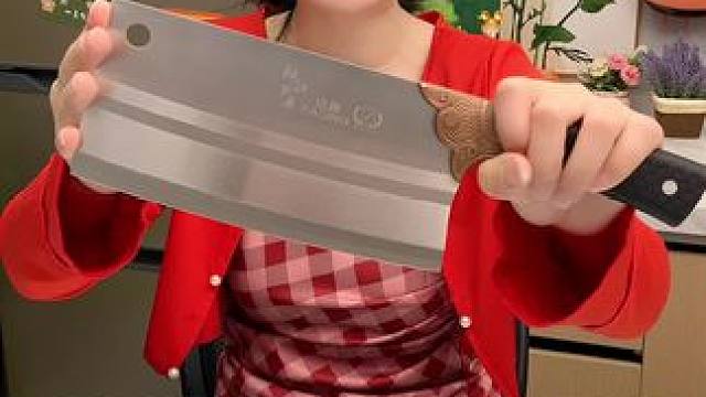 #菜刀  #手工锻打菜刀  #斩切两用刀  #家用厨房菜刀  #超便宜超划算