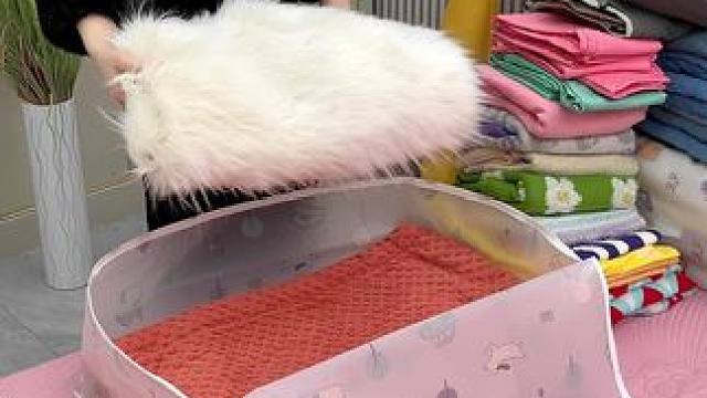 换季了，家里的厚被子厚衣服都要收起来了，这个收纳袋防潮防尘节省空间，真的太好用了#被子收纳袋#收纳整