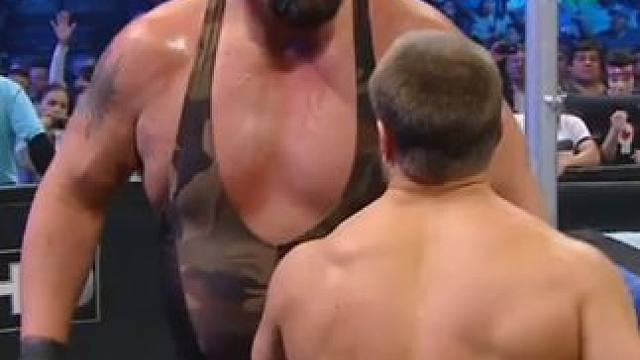 大秀哥比赛突发状况，丹尼尔布莱恩对其指责#wwe#wwe美国职业摔角