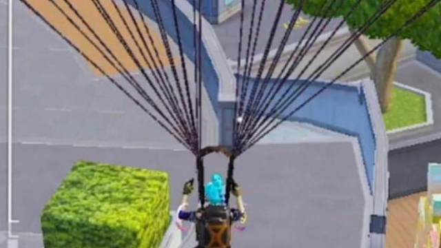 挑战制霸五周年空岛基地！落地P90激战！ #和平精英星座秘境 #和平精英空岛集结