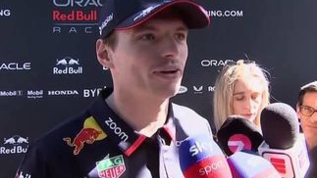 关于维斯塔潘是否会离开红牛，现在各种传闻漫天飞，#2024f1澳大利亚大奖赛 赛前接受采访时维斯塔潘