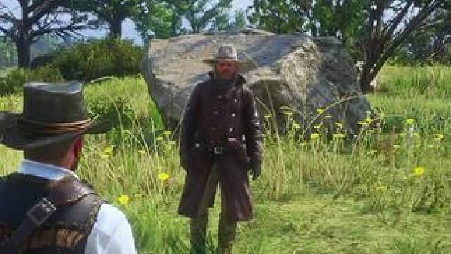 我可能是一个见见的牛仔吧#荒野大镖客2 #steam游戏 #r星出品必属精品 #游戏画面请勿当真 #