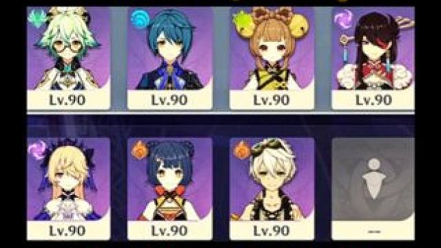 七位四星角色勇闯深渊！必拿满星！ #原神枫丹  #原神深渊12层 #原神深渊攻略 #原神四星角色