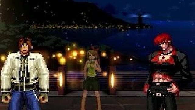 #拳皇 这个八神太疯狂了，简直跟他玩不了一点。