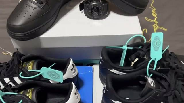 三巨头#贝壳头#airforce1 #黑武士...