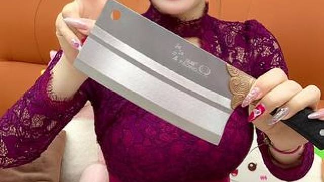 #菜刀#手工锻打菜刀#斩切两用刀#家用厨房菜刀#超便宜超划算