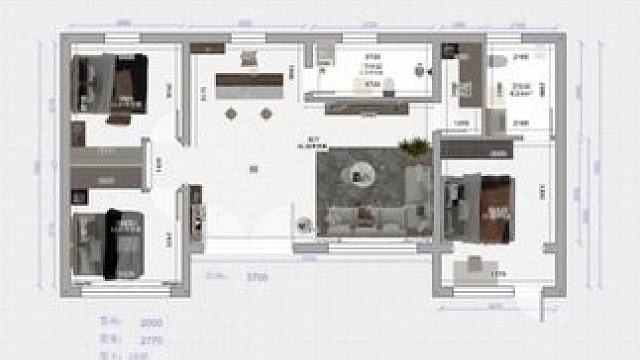 #旧房改造 #农村自建房 #热点 #现场施工 农村四间房 五间房 六间房 七间房等参考方案