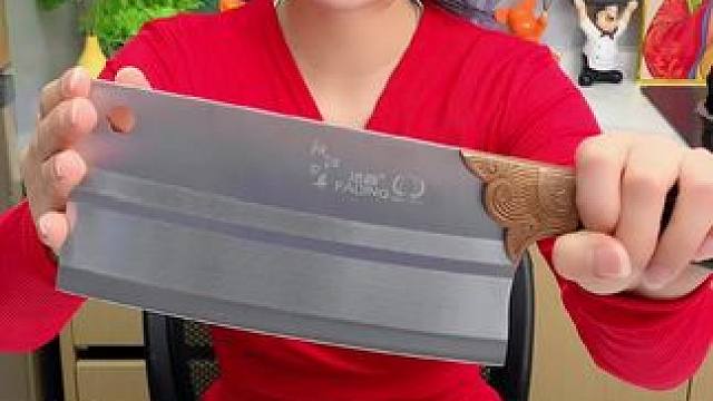 #菜刀  #手工锻打菜刀  #斩切两用刀  #家用厨房菜刀  #超便宜超划算