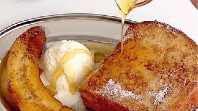 不减肥系列｜香草冰激淋肉桂吐司#甜品治愈一切 #甜品控 #吐司的神仙吃法 #治愈系美食 #美食分享