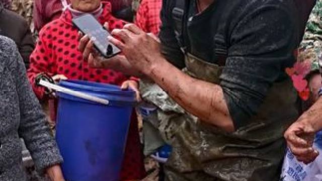 看大表哥包鱼塘 #大表哥vlog #户外 #抓鱼