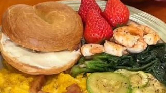 简单一份西式早餐，只需要50块，比中餐便宜又健康