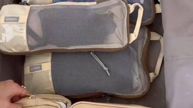 沉浸式收纳整理｜精致女人沉浸式整理旅行行李vlog～✨☺️ 
#收纳整理 #旅行收纳 #整理旅行行李