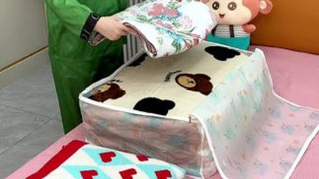 换季了，家里的厚被子厚衣服都要收起来了，这个收纳袋防潮防尘节省空间，真的太好用了#被子收纳袋  #收