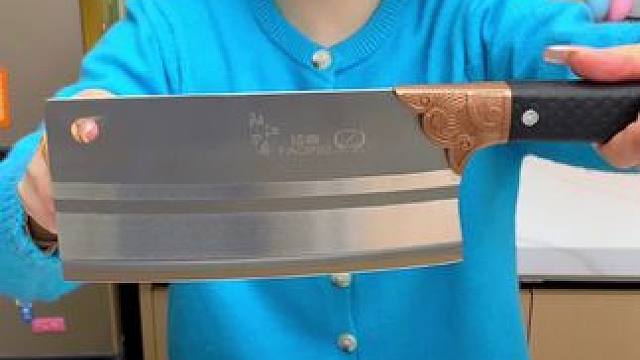 #菜刀  #手工锻打菜刀  #斩切两用刀  #家用厨房菜刀  #超便宜超划算