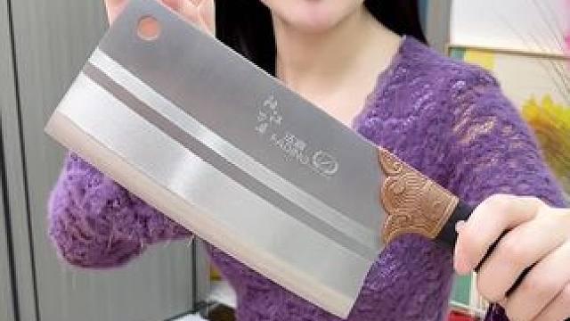 #菜刀#手工锻打菜刀 #斩切两用刀#家用厨房菜刀#超便宜超划算