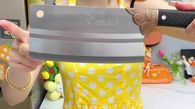 #菜刀  #手工锻打菜刀  #斩切两用刀  #家用厨房菜刀  #超便宜超划算