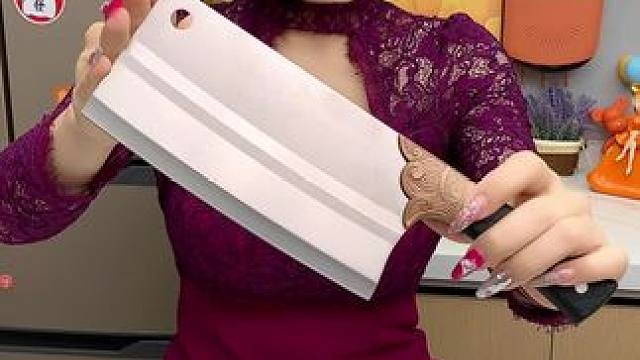 #菜刀  #手工锻打菜刀  #斩切两用刀  #家用厨房菜刀  #超便宜超划算