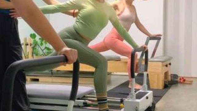 60分钟普拉提核心床让你5分钟看完，喜欢记得点赞收藏哦，喜欢口令讲解版的亲们，下方评论区留言告诉我哦